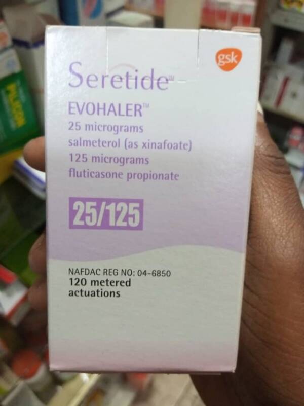 SERETIDE EVOHALER 25/125MCG