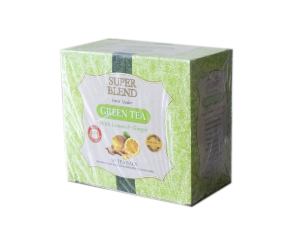 Superblend Green Tea with Lemon & Ginger