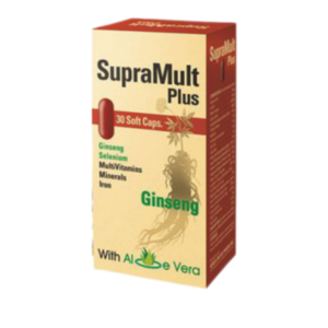 Supramult Plus Ginseng With Aloe Vera -30 Capsules
