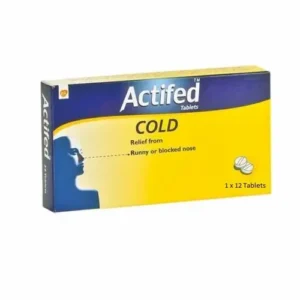 Actifed Cold Tabs x12