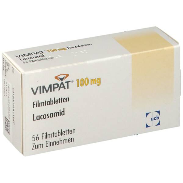 Buy Here Vimpat 100mg Lacosamide x 56Tabs Allschoolabs Online