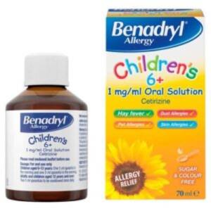 Benadryl Allergy Children Syrup 6+ (70mL)