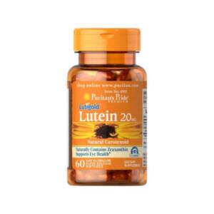Puritan?s Pride Lutein 20mg with Zeaxanthin 60 softgels