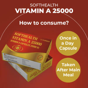 AJ Wellness Vitamin A 25000 IU [30 Caps]