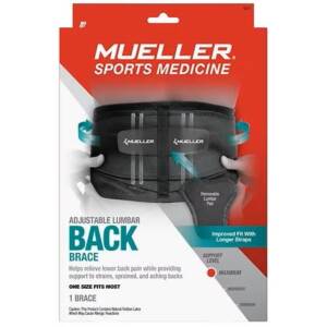 MUELLER LUMBER BRACE WITHOUT SUPPORT