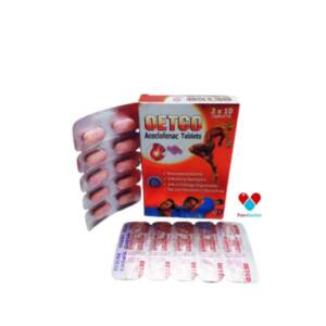 OETCO ACECLOFENAC TABLETS