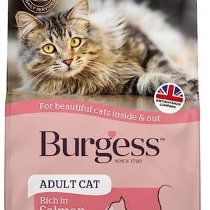 Burgess Adult Cat  Dry Food 1.5kg (Scottish Salmon)