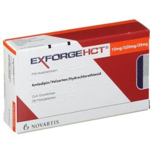 EXFORGE HCT 10/360/25MG