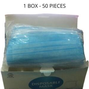 High Quality Disposable Protective Face Mask – 1 Box