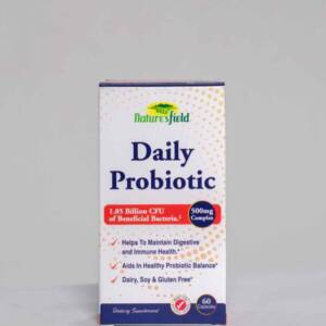 NAT/F DAILY PROBIOTIC 500MG X60
