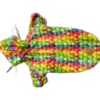 Pawstar Rainbow Desenli (2XL)