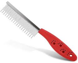 Pet Comb (Red)