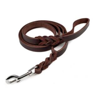 Pet pretty  Leather Leash (Woven)