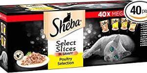 Sheba Select Slices Poultry Selection  in Gravy (40 pouches)