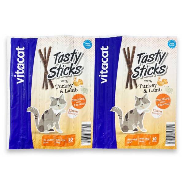 Vitacat Tasty Sticks (Turkey and Lamb)