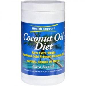 HEALTH SUPPORT COCONUT OIL DIET B/S