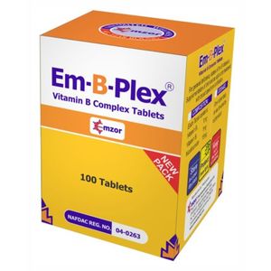 EMZOR B-COMPLEX X 1000