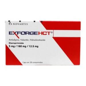 EXFORGE 5MG/160MG/12.5MG