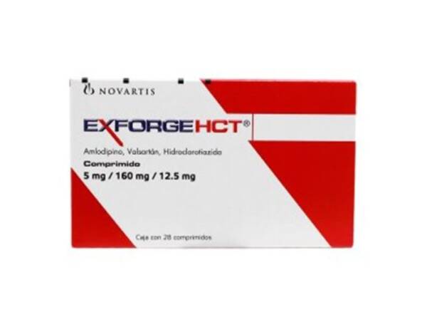 EXFORGE 5MG/160MG/12.5MG