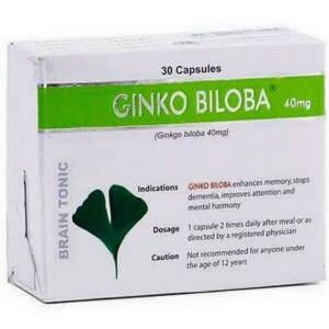 GINKGO BILOBA 40MG x 30