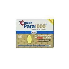 EMZOR PARA1000MG