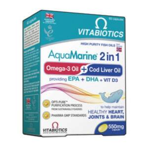 Aquamarine 2-in-1 Omega Cod Liver Oil Cap