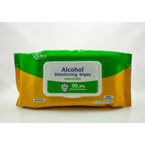 Kilrox Alcohol Disinfecting Wipes (Lemon Scented)