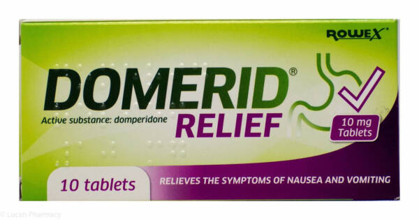 Domerid? Relief 10mg ? 10 Tablets #P