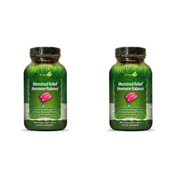 IRWIN MENSTRAUL RELIEF HORMONE BALANCE X 84 SOFTGELS