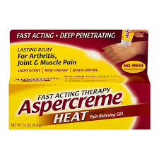 ASPERCREME HEAT GEL 70.8G