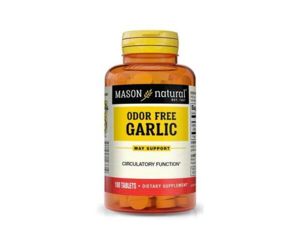MASON ODOR FREE GARLIC X 100TABLETS