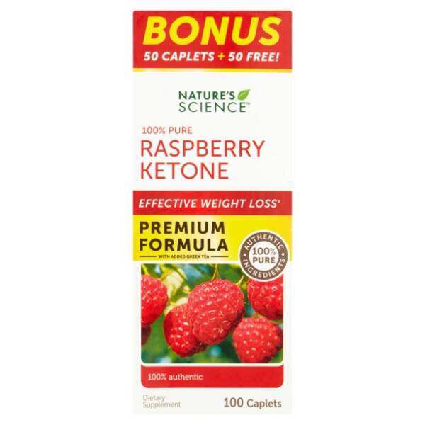 NATURE?S SCIENCE RASPBERRY KETONE X 100 CAPLETS