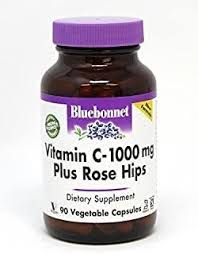 BLUEBONNET  VITAMIN C-1000MG+ROSEHIPS X 90 VEGETABLE CAPS