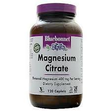 BLUEBONNET  MAGNESIUM CITRATE 400MG X 120 CAPLETS