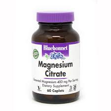 BLUEBONNET MAGNESIUM CITRATE 400MG  X 60 CAPLETS