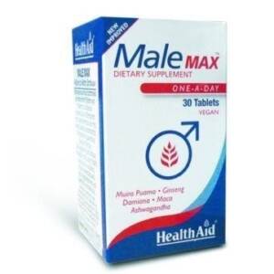 HEALTH AID MALE MAX X 30TABLETS