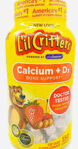 L?IL CRITTERS CALCIUM +VITAMIN D3  X 150 TABLETS