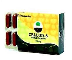 CELLOD-S 200MG HERBAL 30 CAPSULES