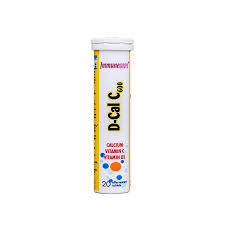 IMMUNECARE D-CAL C600 X20 EFFERVESCENT  TABLETS