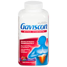 GAVISCON EXTRA STRENGTH X25CHEWABLE FOAM TABLETS