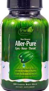IRWIN NATURAL ALLERGY PURE X 60SOFTGELS