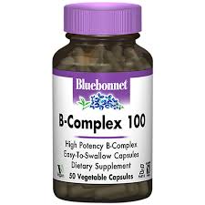 BLUEBONNET B-COMPLEX 100 X 50 VEGETABLE CAPSULES