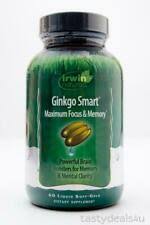 IRWIN NATURAL GINKGO SMART X 60SOFTGELS