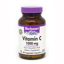 BLUEBONNET  VITAMIN  C 1000MG  X 90 VEGETABLE CAPSULES