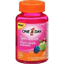 ONE A DAY TEEN/HER  X 60 GUMMIES