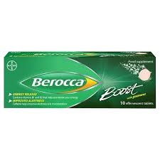BEROCCA TROPICAL FLAVOUR  X 15 EFFERVESCENT TABLETS
