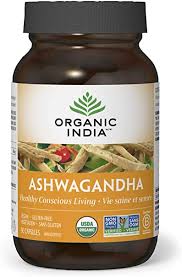 ORGANIC INDIA ASHWAGANDHA X 90 VEGETABLE CAPSULES