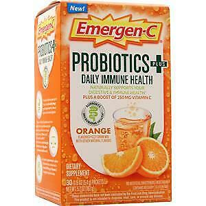 EMERGEN-C PROBIOTICS+ORANGE*30PACKETS