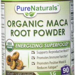 PURE NATURAL ORGANIC MACA ROOT POWDER 16 OZ