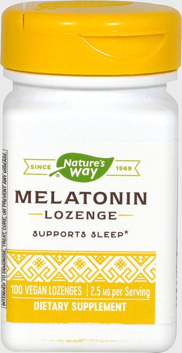 NATURE?S WAY  MELATONIN 2.5MG X 100 LOZENGE